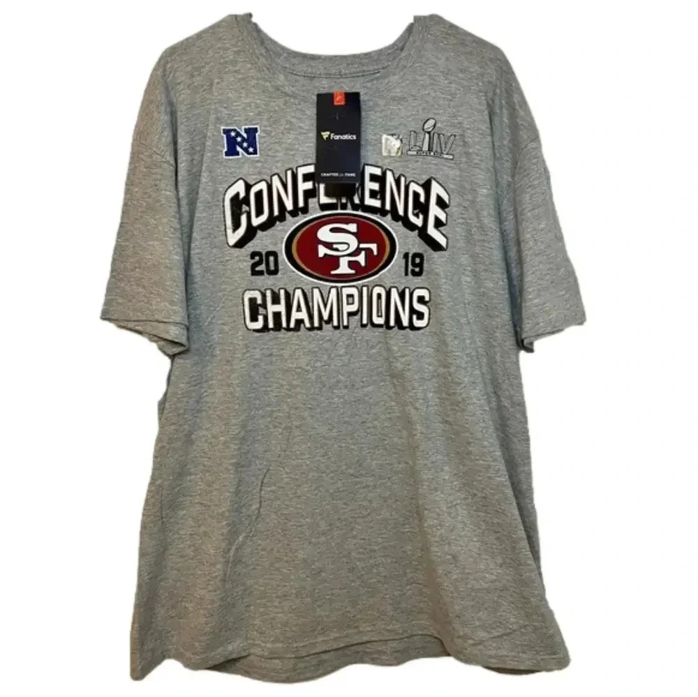 SAN FRANCISCO 49ERS 2019 NFC CHAMPIONS T-SHIRT 2XL